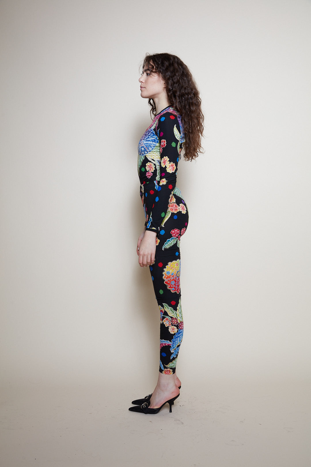 Gianni Versace F/W 1993 Runway silk set