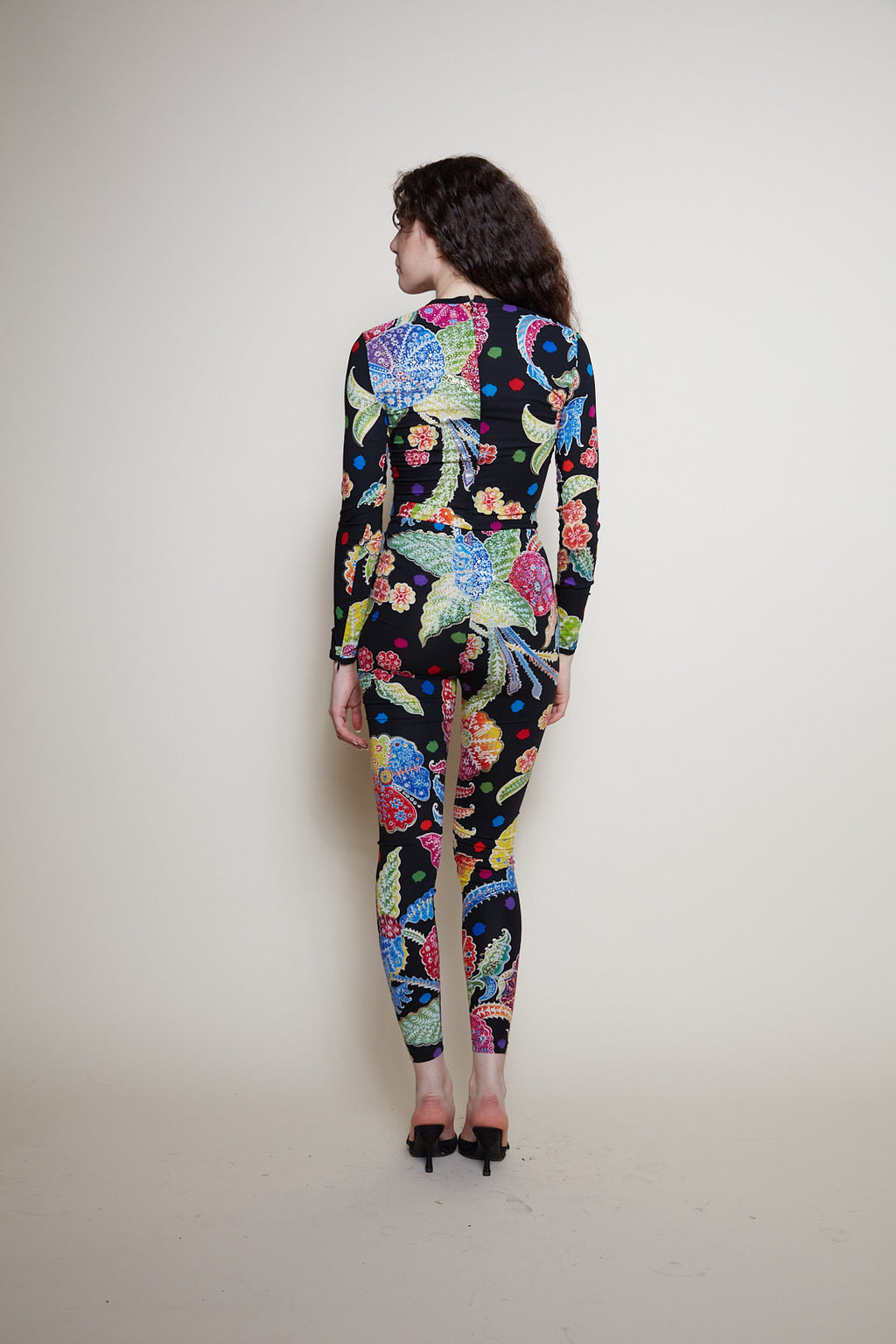 Gianni Versace F/W 1993 Runway silk set