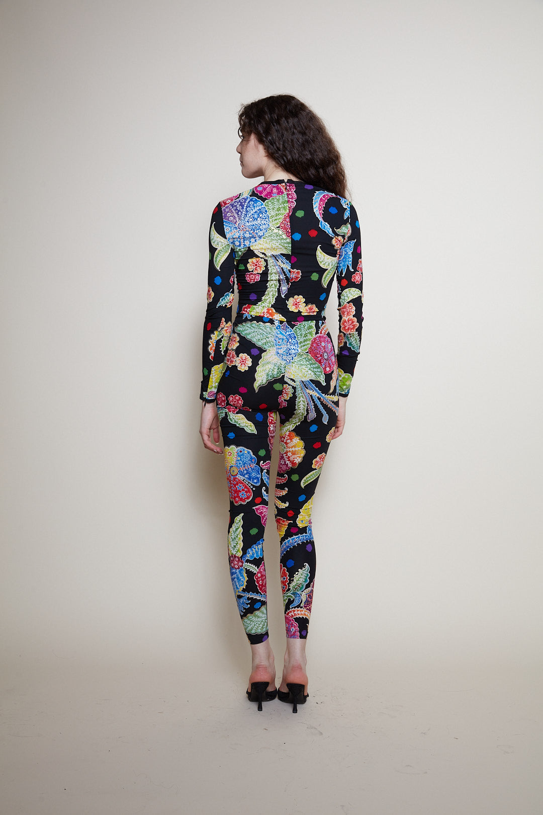 Gianni Versace F/W 1993 Runway silk set