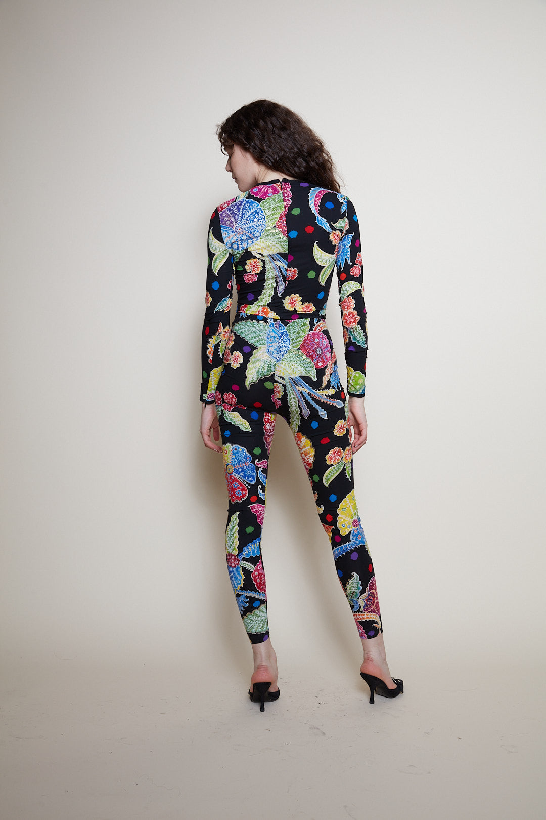 Gianni Versace F/W 1993 Runway silk set