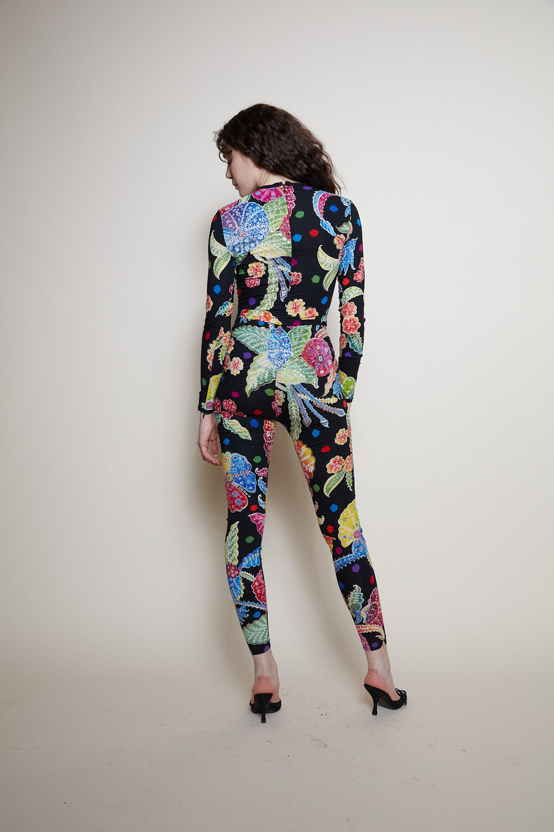 Gianni Versace F/W 1993 Runway silk set