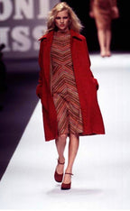 Rare Missoni FW 1996 Runway wool knit dress Kate Moss