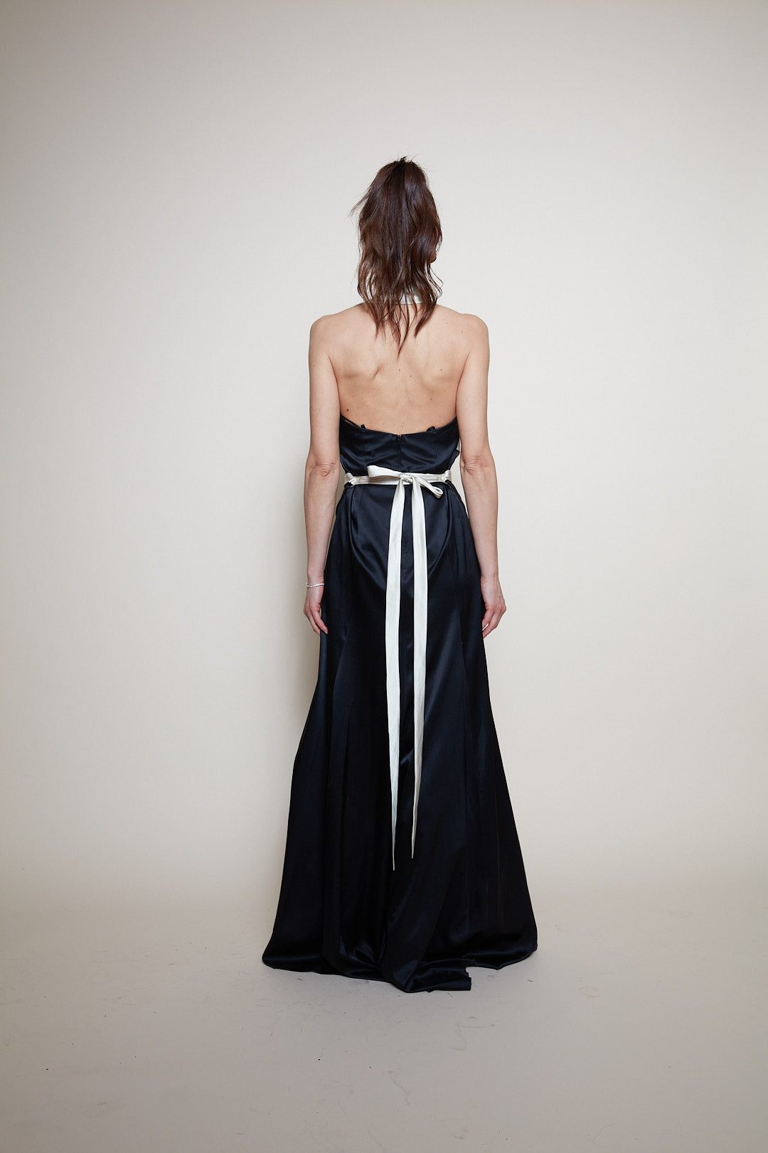 Dina Bar-El 90s evening black gown