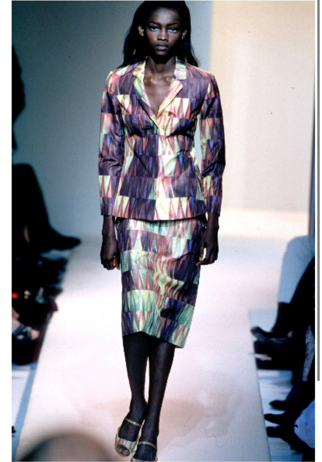 Iceberg S/S 1999 knee-length dress