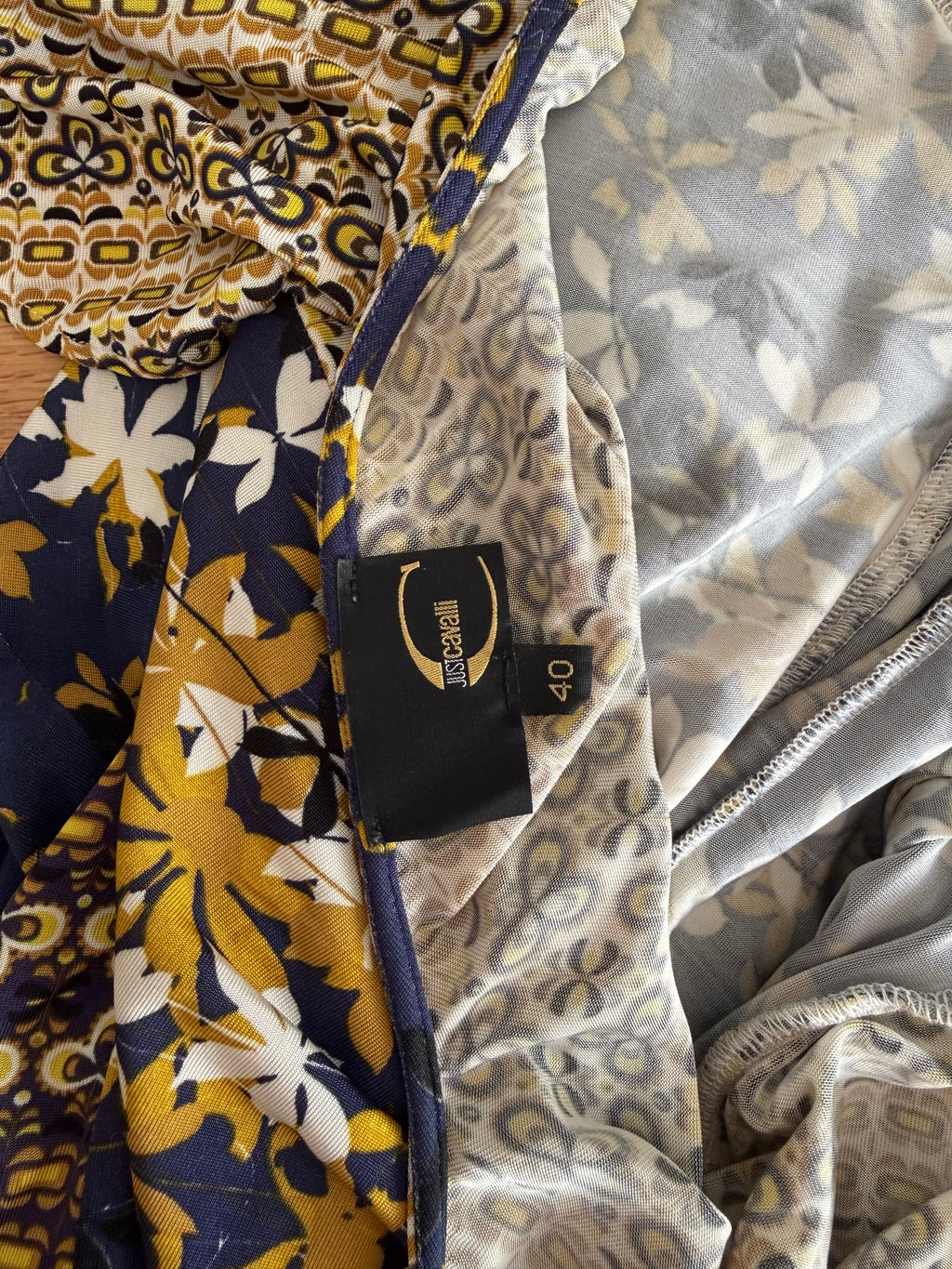Just Cavalli floral print dress