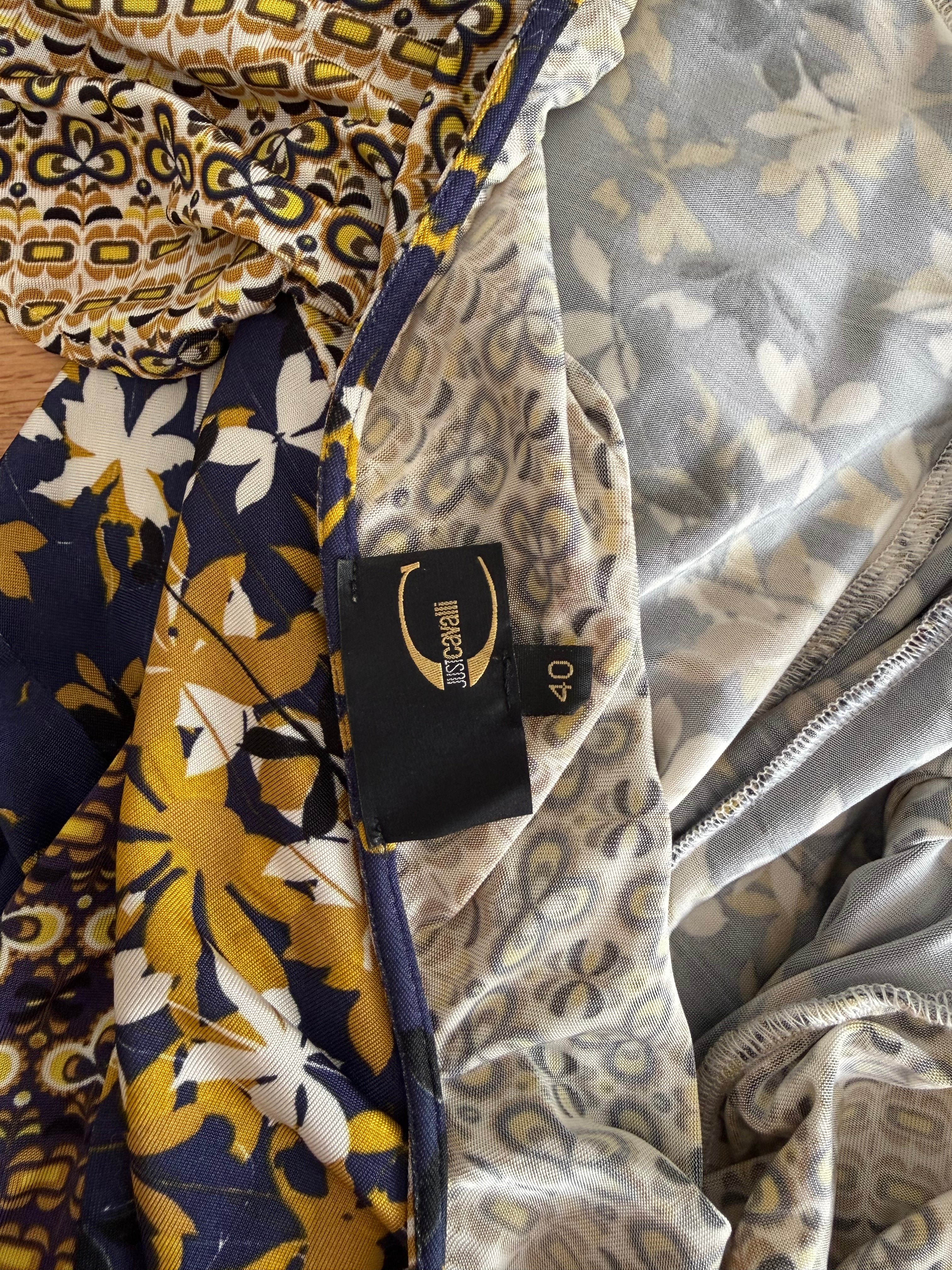 Just Cavalli floral print dress