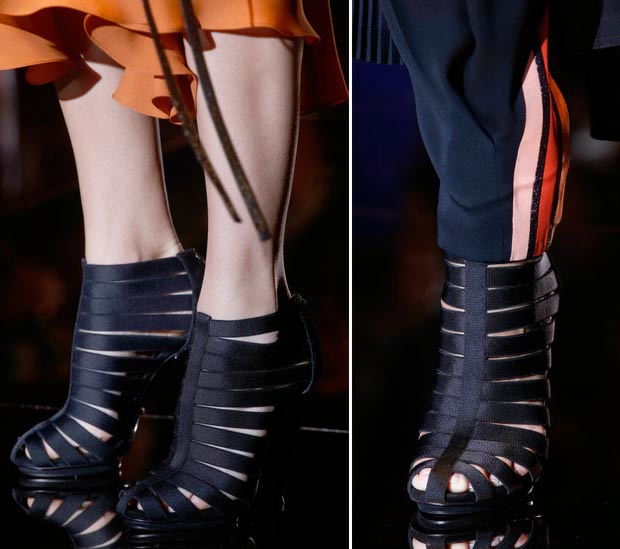Gucci S/S 2014 multi straps boots