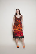 Cavalli Class sunset dress 90s
