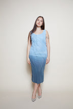 Cavalli Class light blue dress