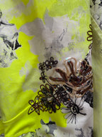 Just Cavalli fluo mini dress early 2000s