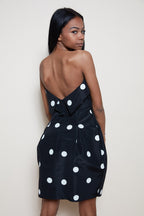 Oscar de la Renta polka dot dress