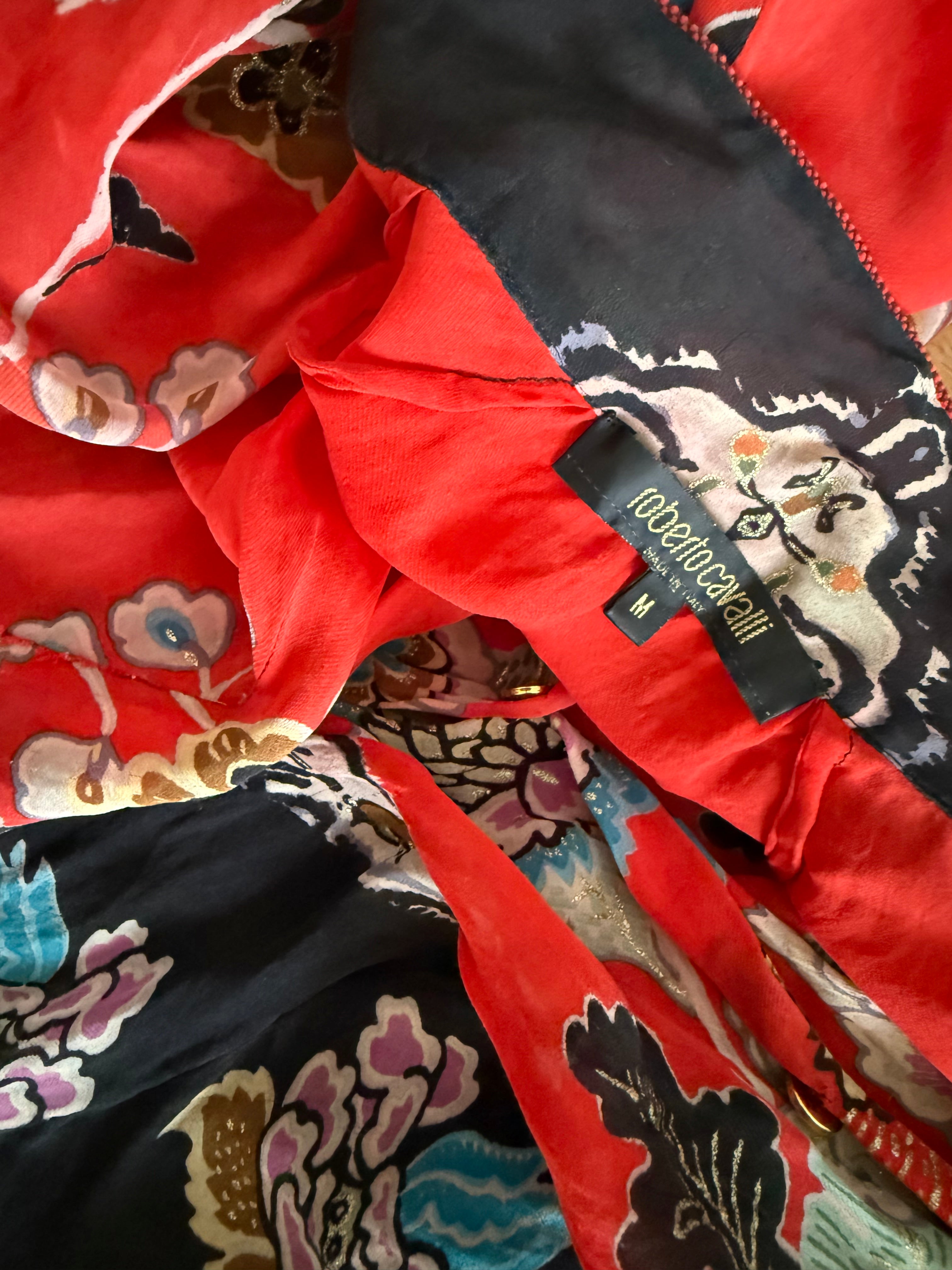 Roberto Cavalli silk shirt S/S 2003