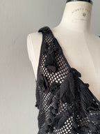 Moschino Cheap and Chic top crochet vintage