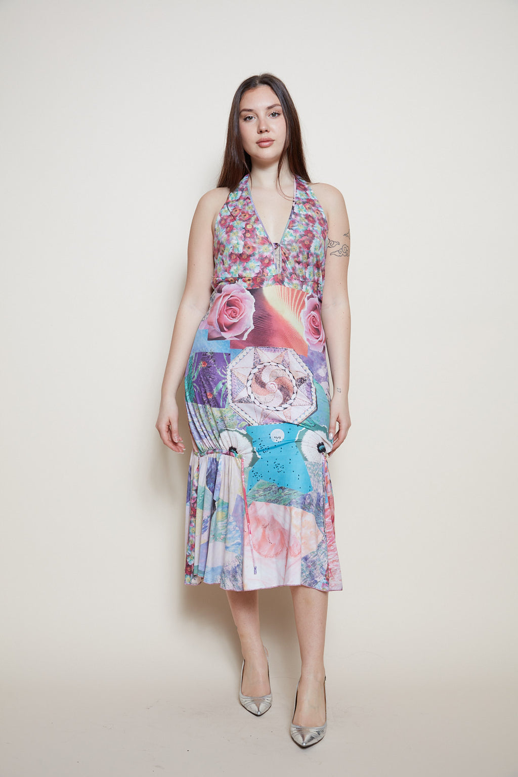 Class Cavalli multicolor dress