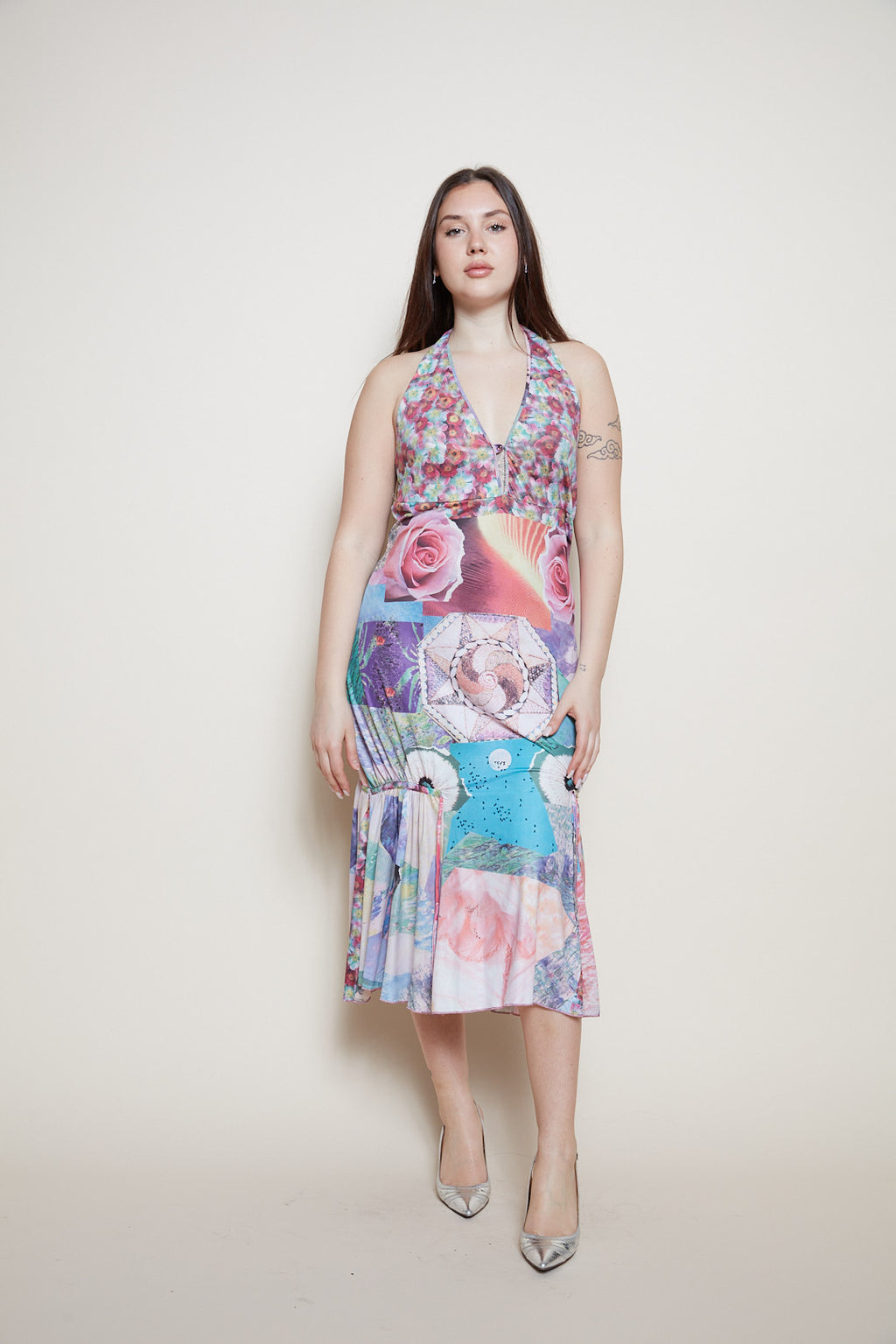 Class Cavalli multicolor dress