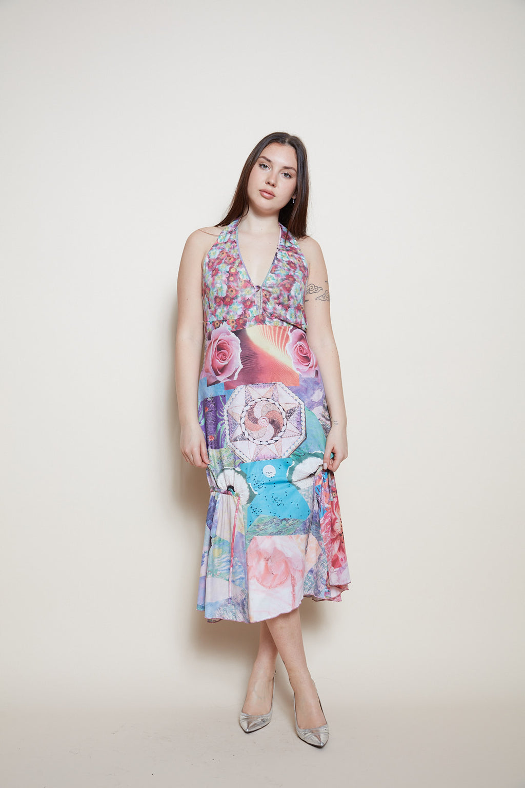 Class Cavalli multicolor dress