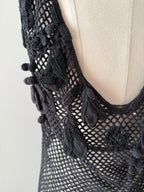 Moschino Cheap and Chic top crochet vintage