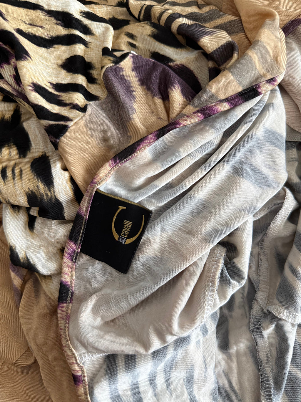 Just Cavalli Leo print dress circa 2005