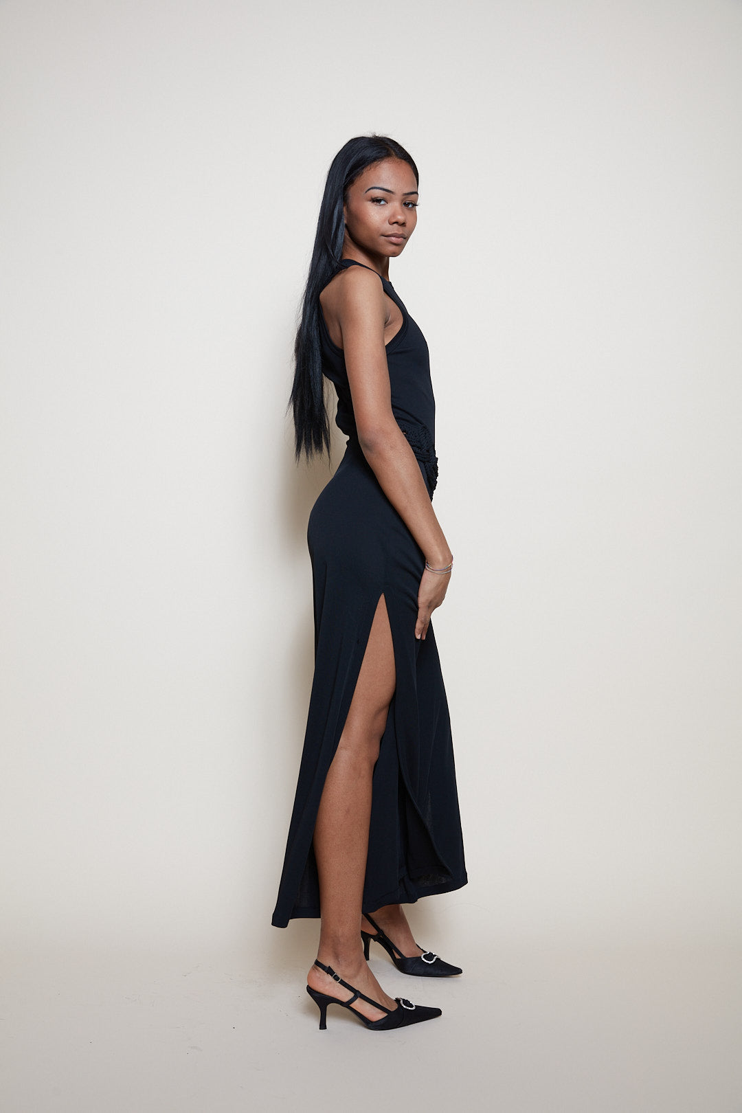Ritmo di Perla black 90s jumpsuit