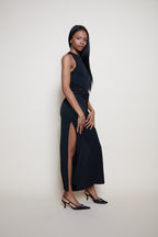 Ritmo di Perla black 90s jumpsuit