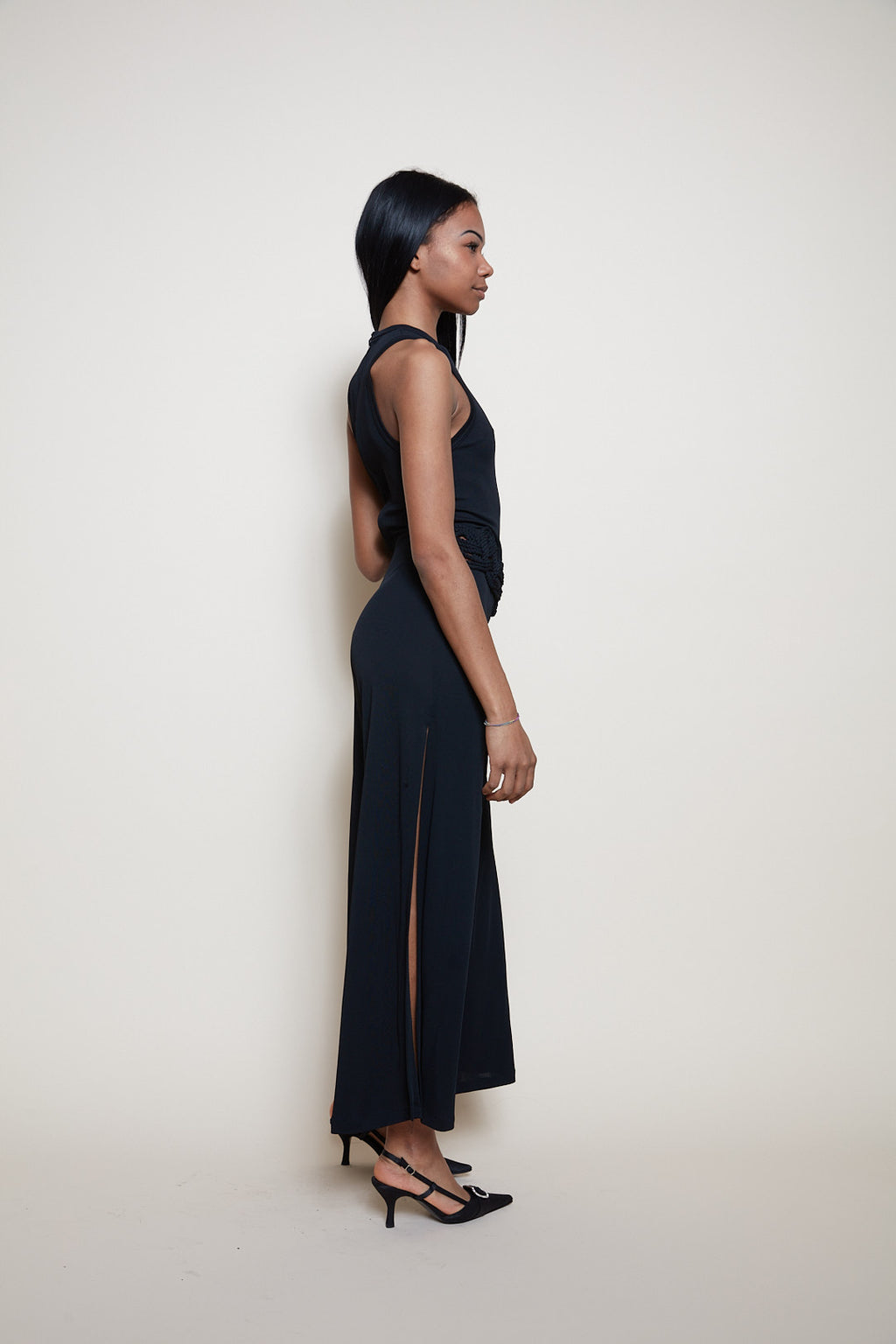Ritmo di Perla black 90s jumpsuit