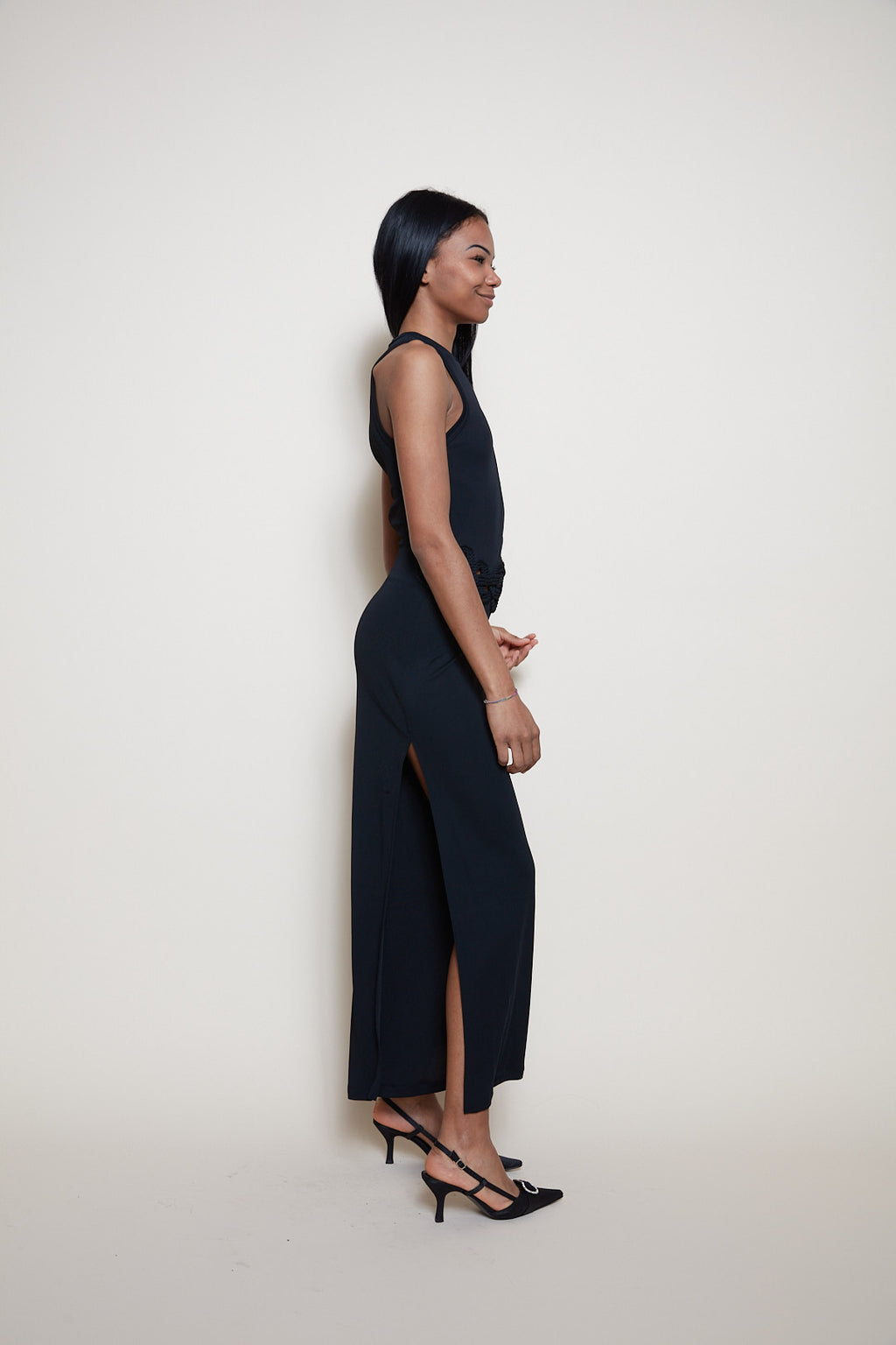 Ritmo di Perla black 90s jumpsuit