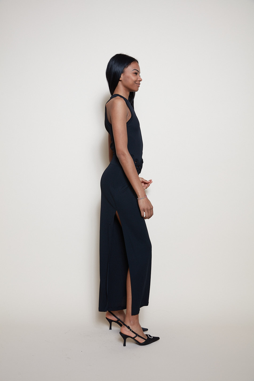 Ritmo di Perla black 90s jumpsuit