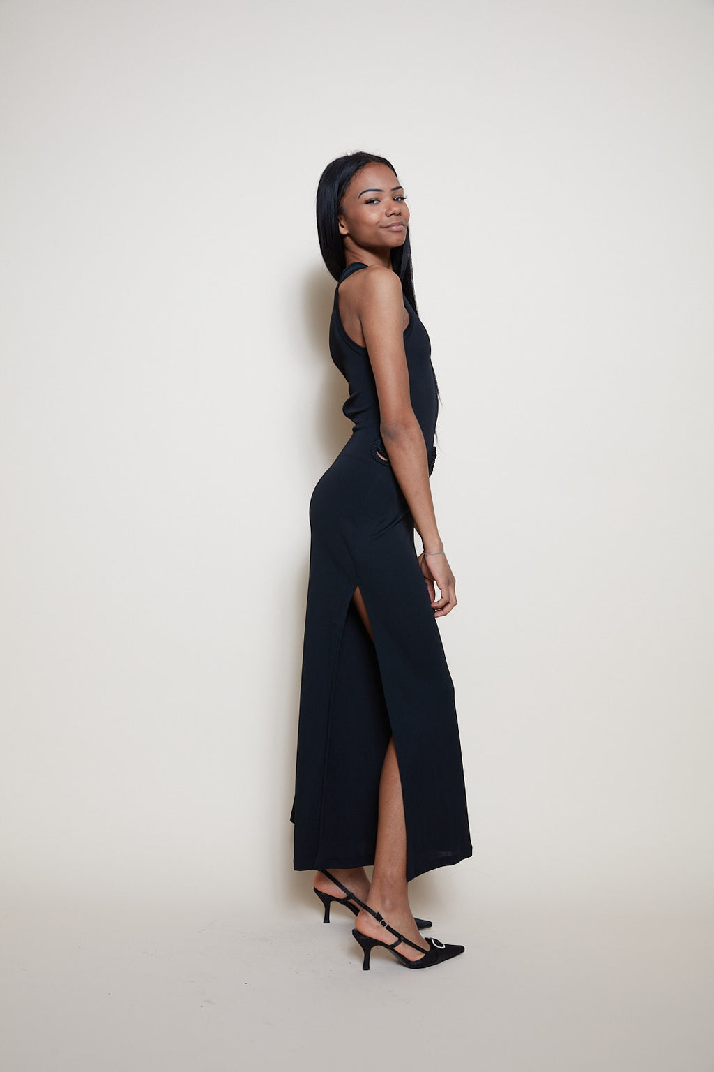 Ritmo di Perla black 90s jumpsuit