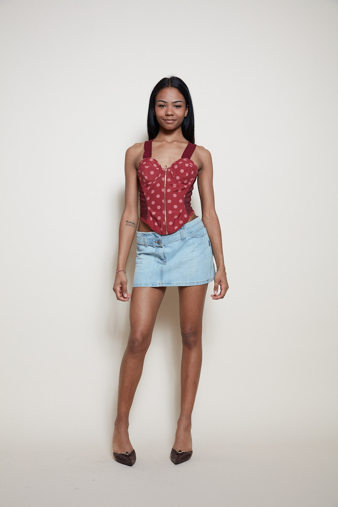 Jpg Jean's 90s denim mini skirt