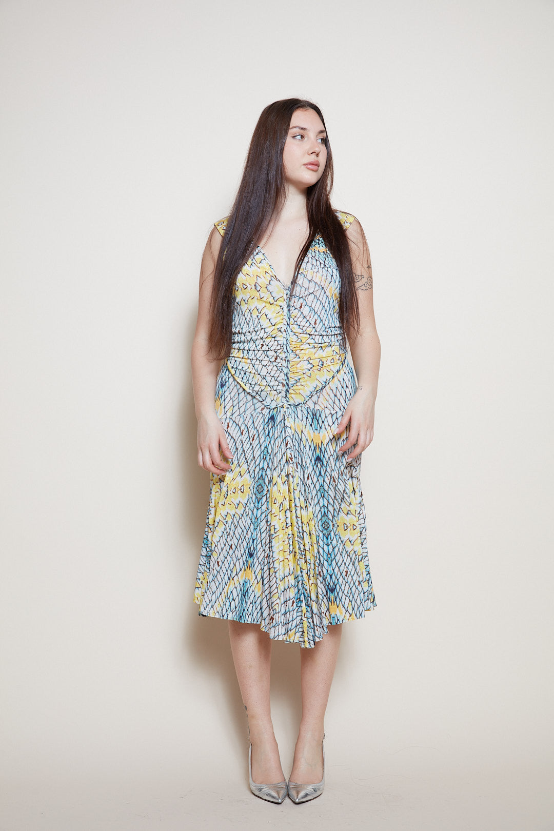 Just Cavalli snake print dress
