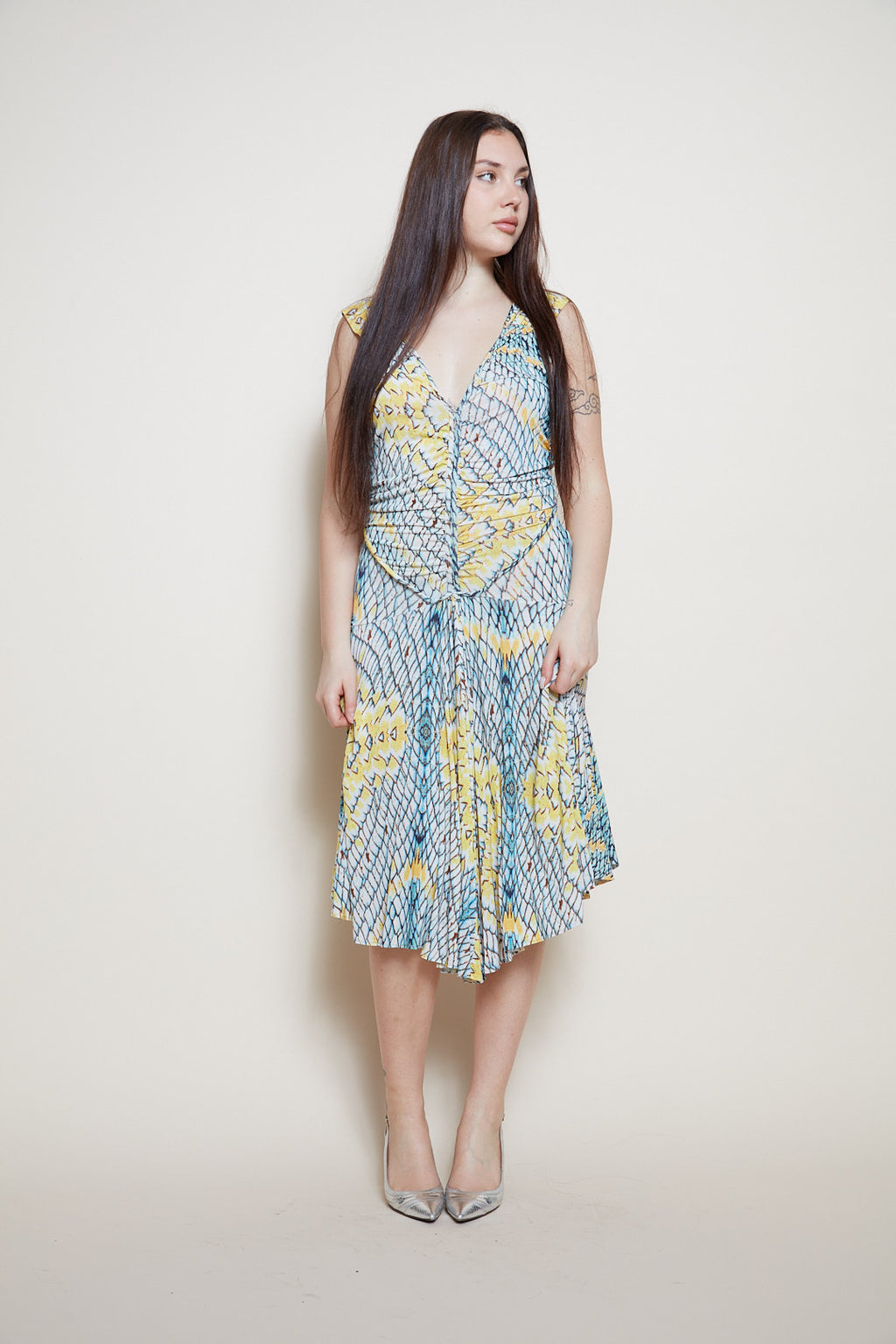 Just Cavalli snake print dress