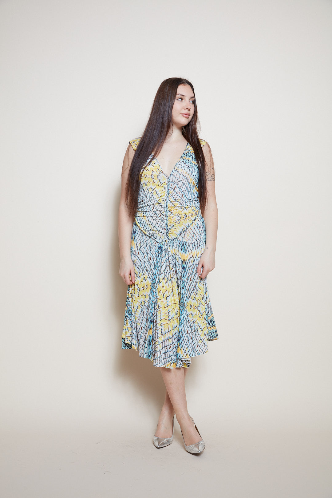 Just Cavalli snake print dress