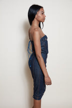 Jean Paul Gaultier 90s denim dress