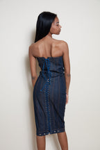 Jean Paul Gaultier 90s denim dress