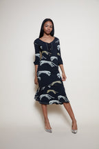 Roberto Cavalli F/W 2002 panther dress