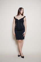 D&G S/S 2004 bondage dress