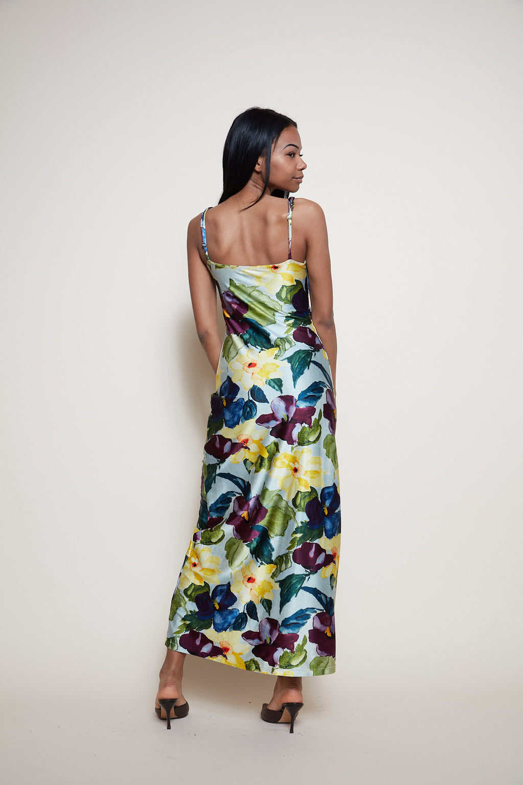 Mariella Burani 90s maxi dress