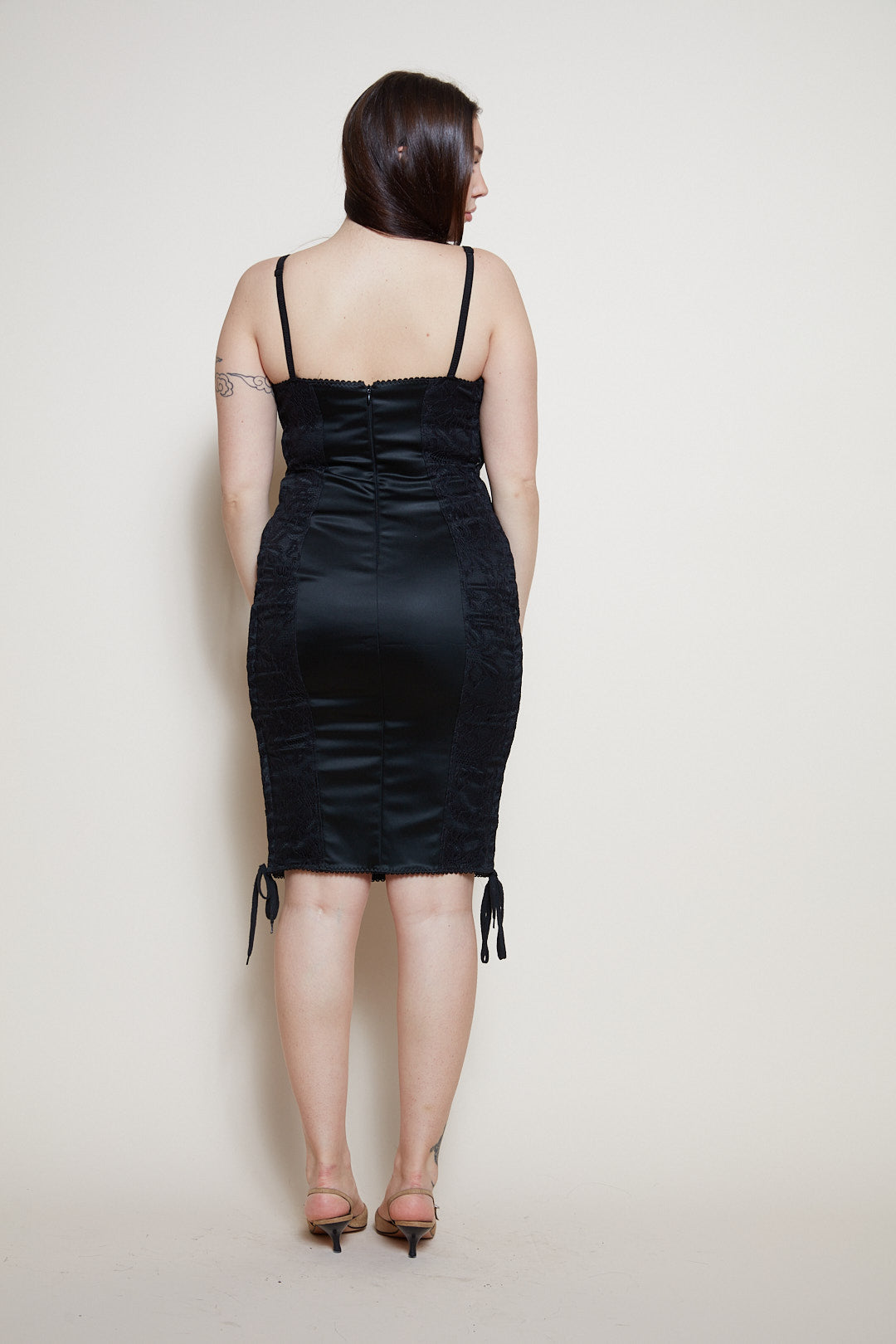 D&G satin laces dress