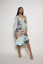 Roberto Cavalli S/S 2002 silk co-ord