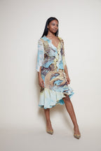 Roberto Cavalli S/S 2002 silk co-ord