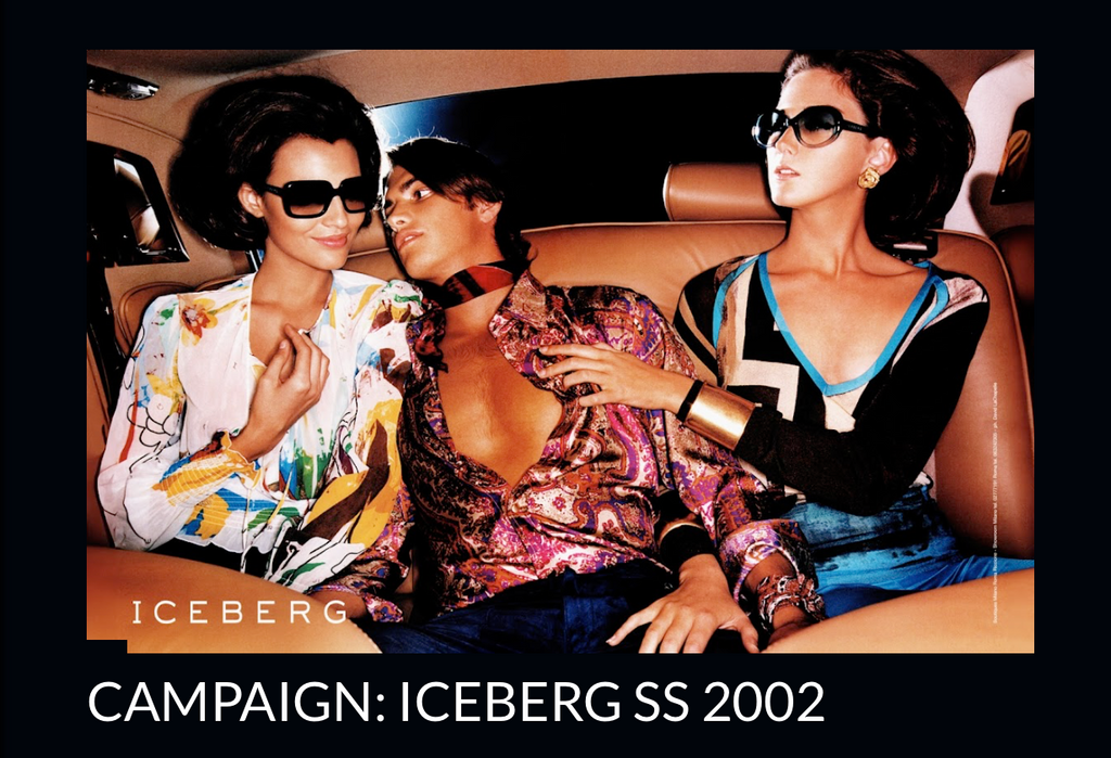 Iceberg SS 2003 Runway white long dress