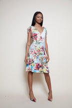 Roberto Cavalli S/S 2003 floral dress