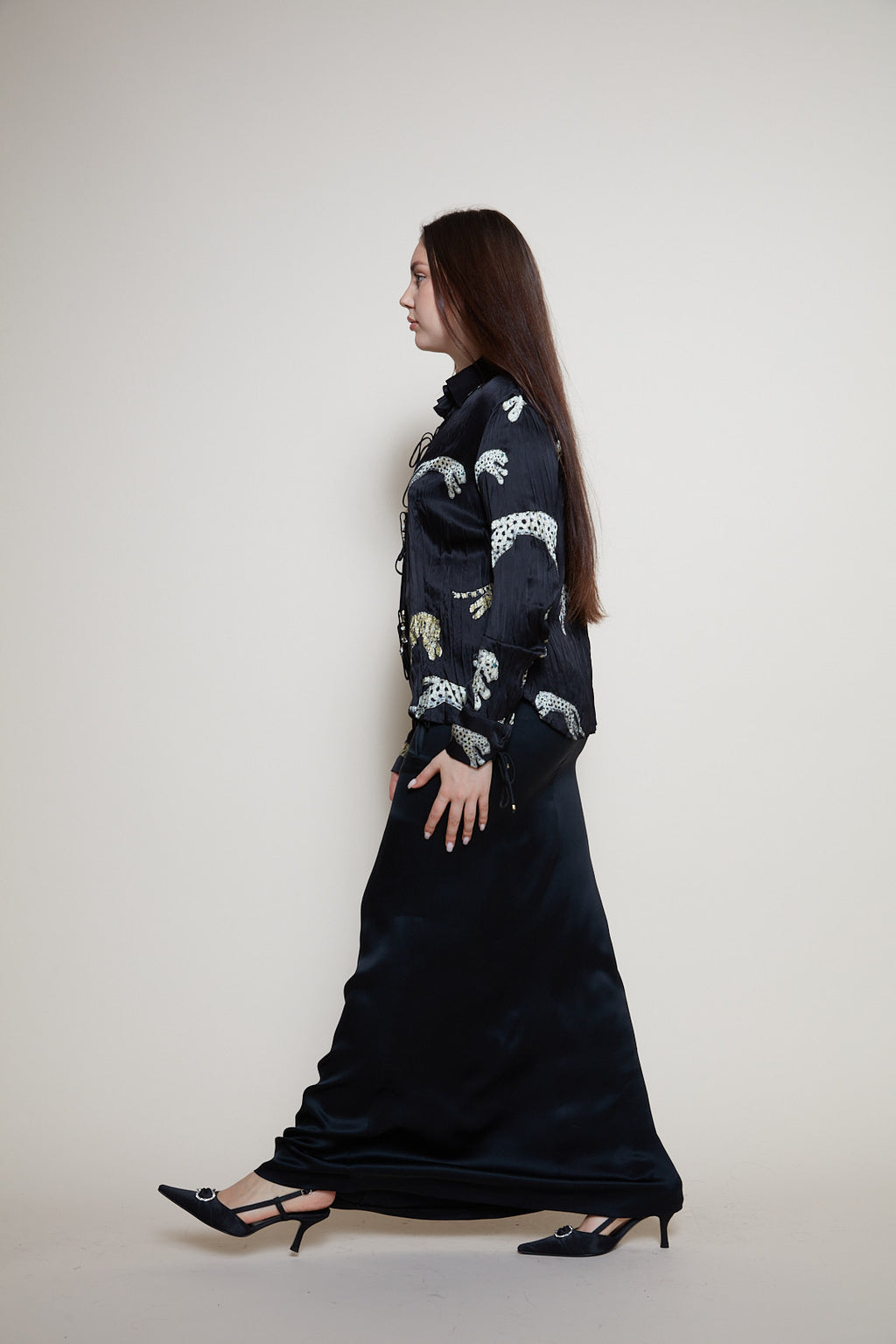 Roberto Cavalli F/W 2002 silk shirt