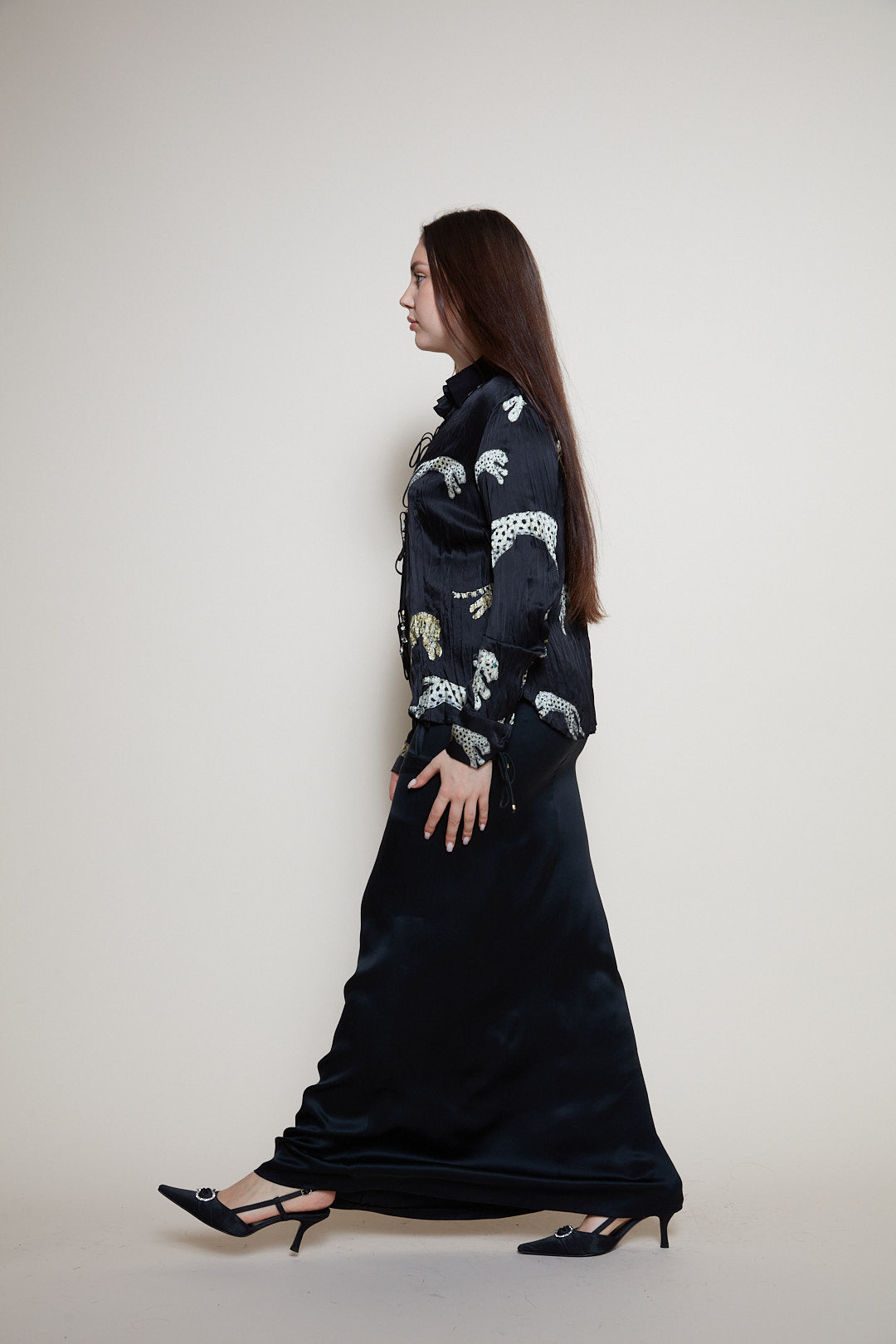 Roberto Cavalli F/W 2002 silk shirt