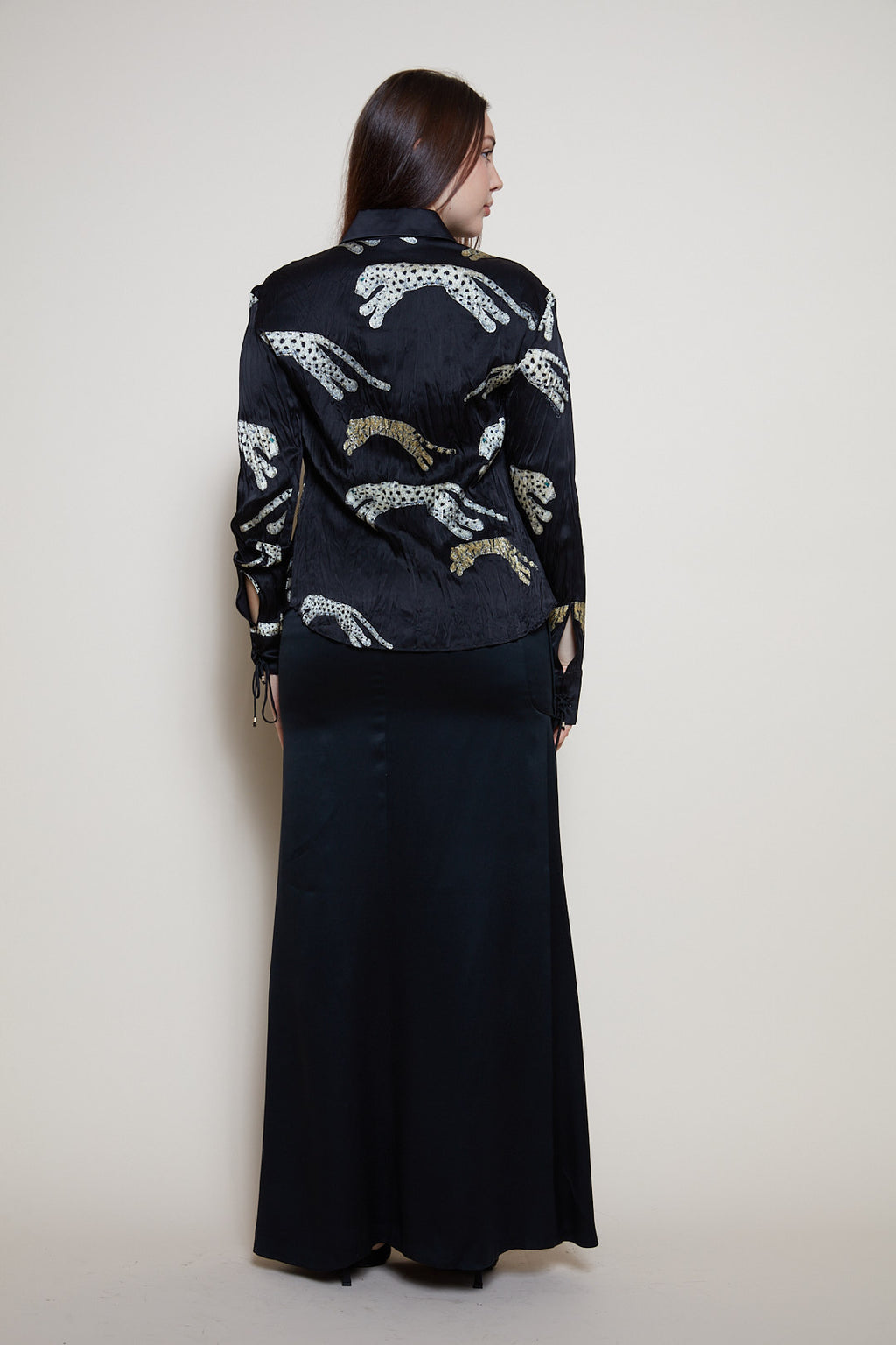 Roberto Cavalli F/W 2002 silk shirt