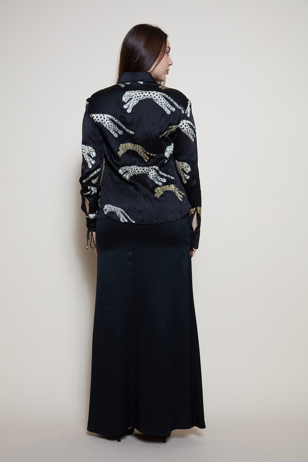 Roberto Cavalli F/W 2002 silk shirt