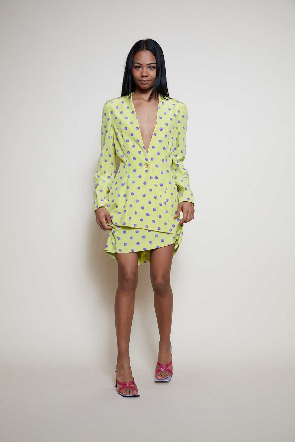 Emanuel Ungaro 90s silk co-ord