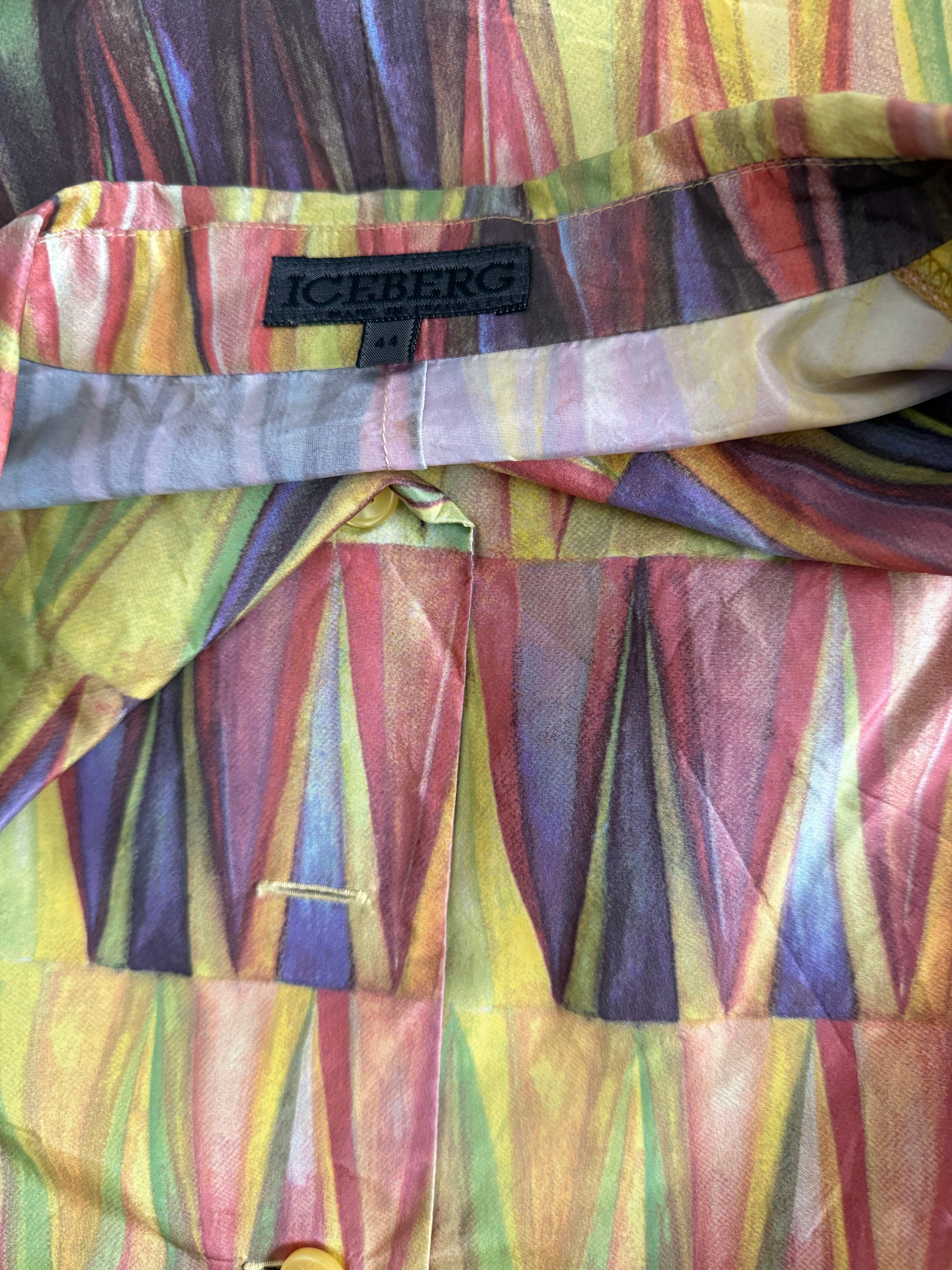 Iceberg S/S 1999 silk jacket