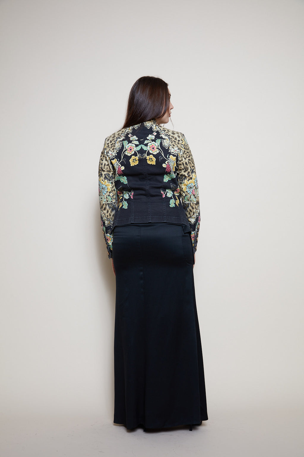 Iceberg 90s maxi silk skirt