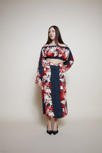 Jean Paul Gaultier 90s floral coordinated